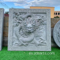 Estatua de jardín de piedra Dragón tallado